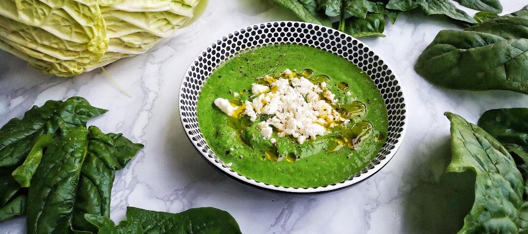 ricetta vellutata di verza e spinaci