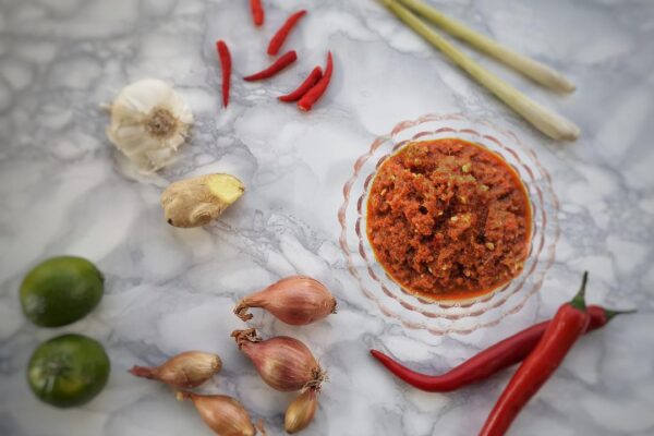 ricetta thai red curry paste